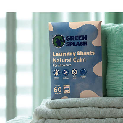 Natural Calm wasstrips op hotelkamer