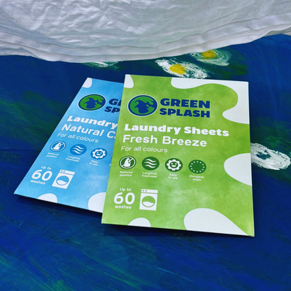 Fresh Breeze wasstrips: Blauwe achterkant