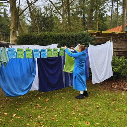 Wasstrip aan de waslijn