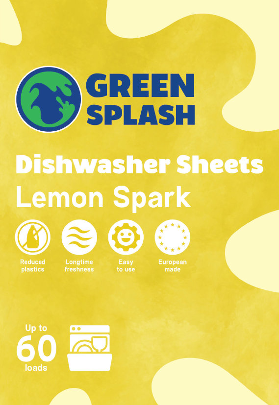 Green Splash wasstrip – duurzaam en milieuvriendelijk - vaatwasmachine